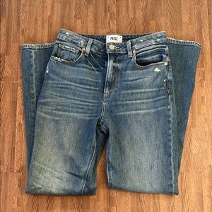 PAIGE STRAIGHT LED DEMIN JEANS SIZE 27